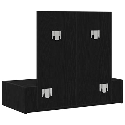 Schminktisch Schwarz 83 x 40 x 70 cm Holzwerkstoff