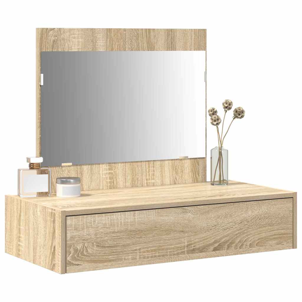 Schminktisch Braun 83 x 40 x 70 cm Holzwerkstoff