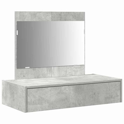 Schminktisch Grau 83 x 40 x 70 cm Holzwerkstoff
