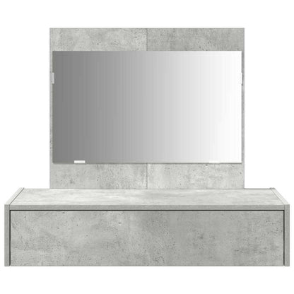 Schminktisch Grau 83 x 40 x 70 cm Holzwerkstoff
