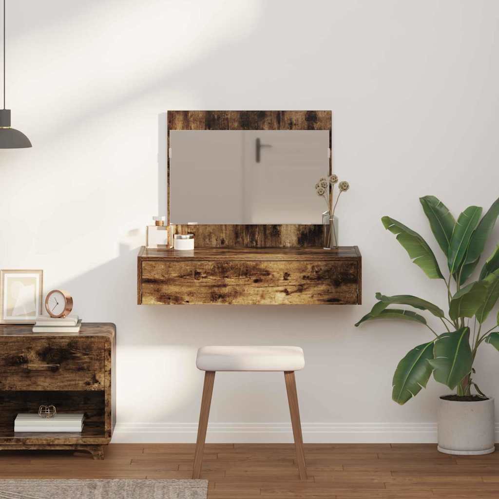 Schminktisch Braun 83 x 40 x 70 cm Holzwerkstoff