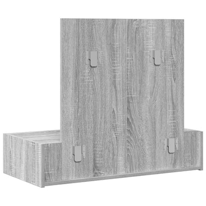 Schminktisch Grau 83 x 40 x 70 cm Holzwerkstoff