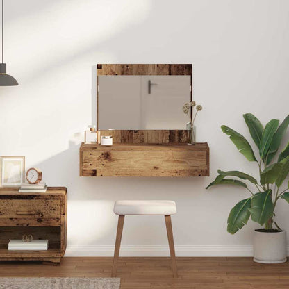 Schminktisch Braun 83 x 40 x 70 cm Holzwerkstoff