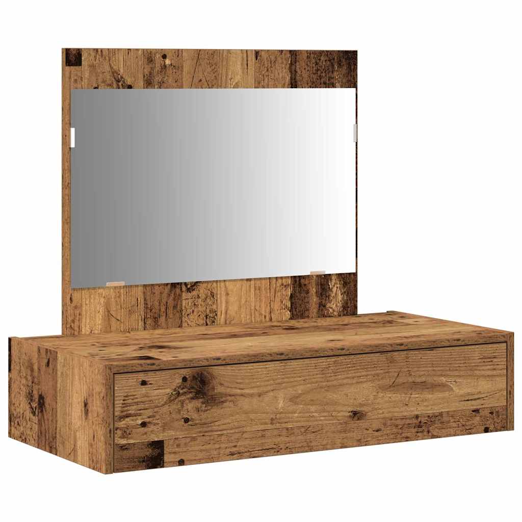 Schminktisch Braun 83 x 40 x 70 cm Holzwerkstoff