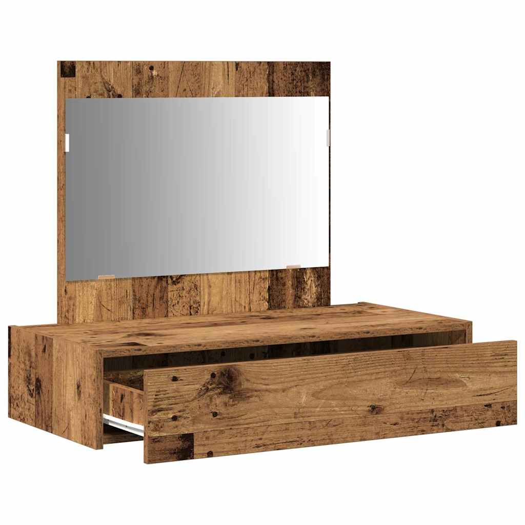 Schminktisch Braun 83 x 40 x 70 cm Holzwerkstoff