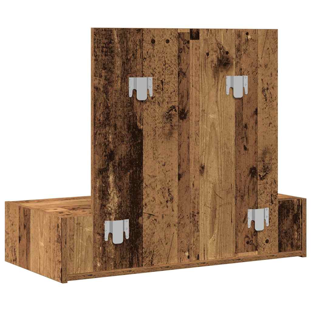 Schminktisch Braun 83 x 40 x 70 cm Holzwerkstoff
