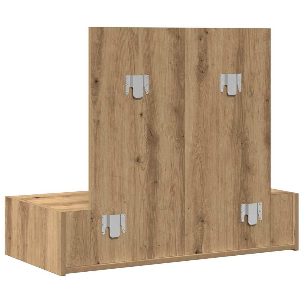Schminktisch Braun 83 x 40 x 70 cm Holzwerkstoff