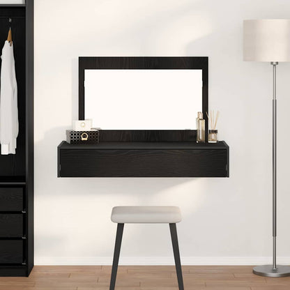Schminktisch Schwarz 100 x 40 x 70 cm Holzwerkstoff