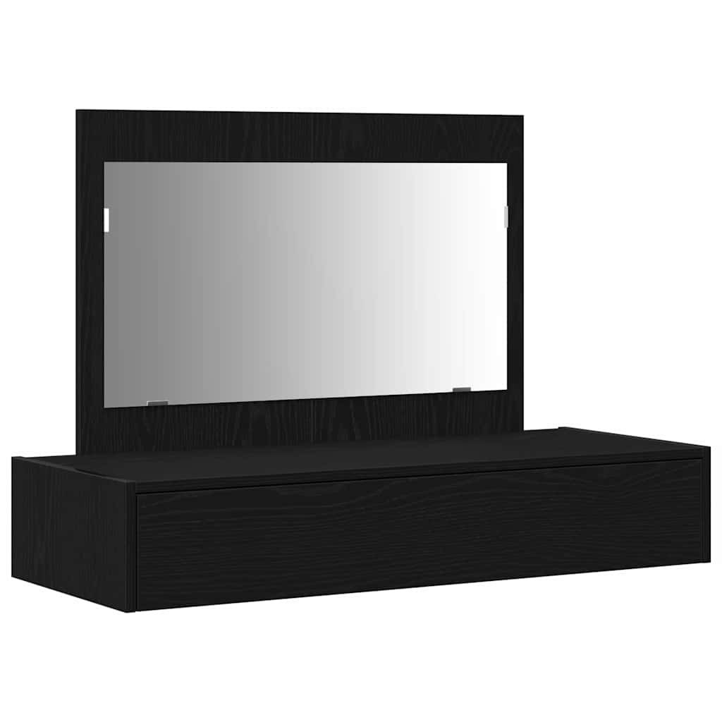 Schminktisch Schwarz 100 x 40 x 70 cm Holzwerkstoff