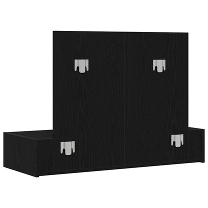 Schminktisch Schwarz 100 x 40 x 70 cm Holzwerkstoff