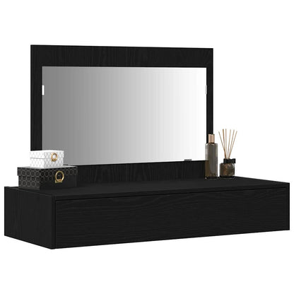 Schminktisch Schwarz 100 x 40 x 70 cm Holzwerkstoff