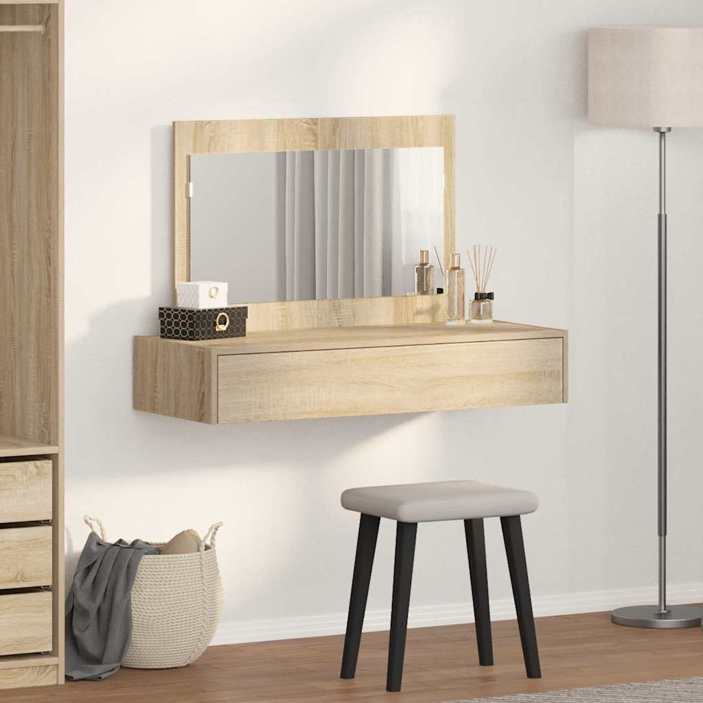 Schminktisch Braun 100 x 40 x 70 cm Holzwerkstoff