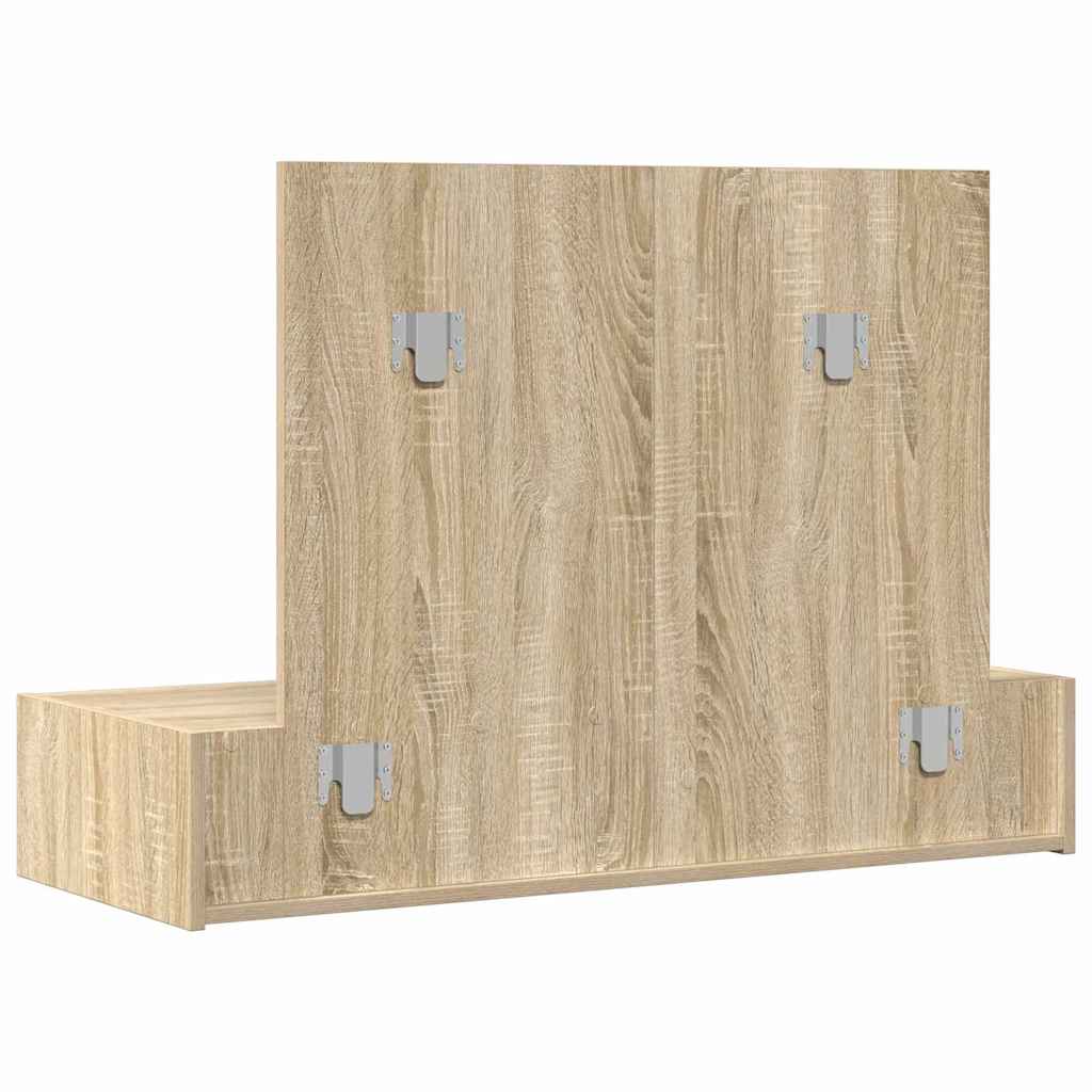 Schminktisch Braun 100 x 40 x 70 cm Holzwerkstoff