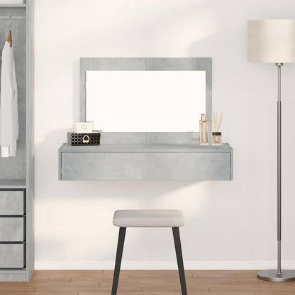 Schminktisch Grau 100 x 40 x 70 cm Holzwerkstoff
