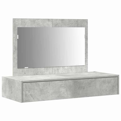 Schminktisch Grau 100 x 40 x 70 cm Holzwerkstoff