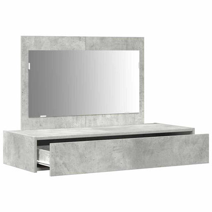 Schminktisch Grau 100 x 40 x 70 cm Holzwerkstoff