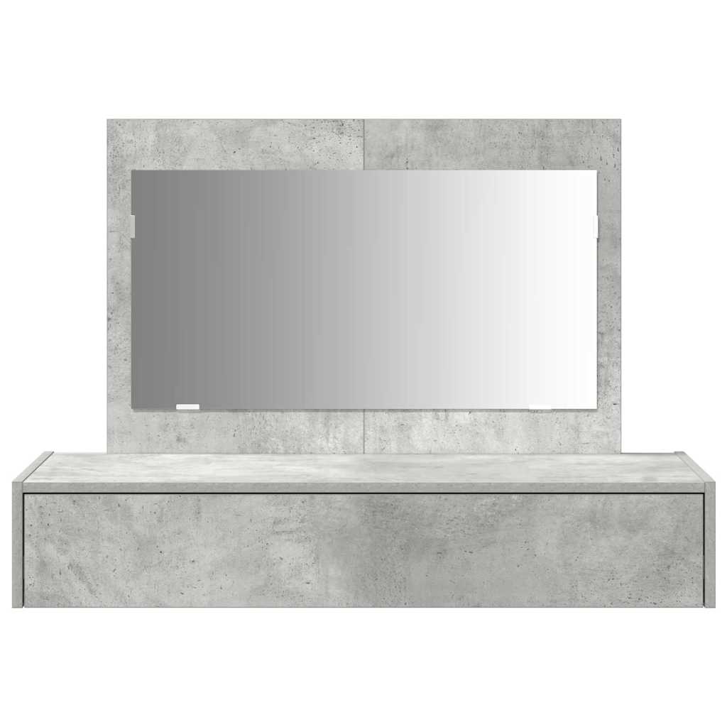 Schminktisch Grau 100 x 40 x 70 cm Holzwerkstoff