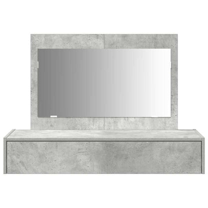 Schminktisch Grau 100 x 40 x 70 cm Holzwerkstoff