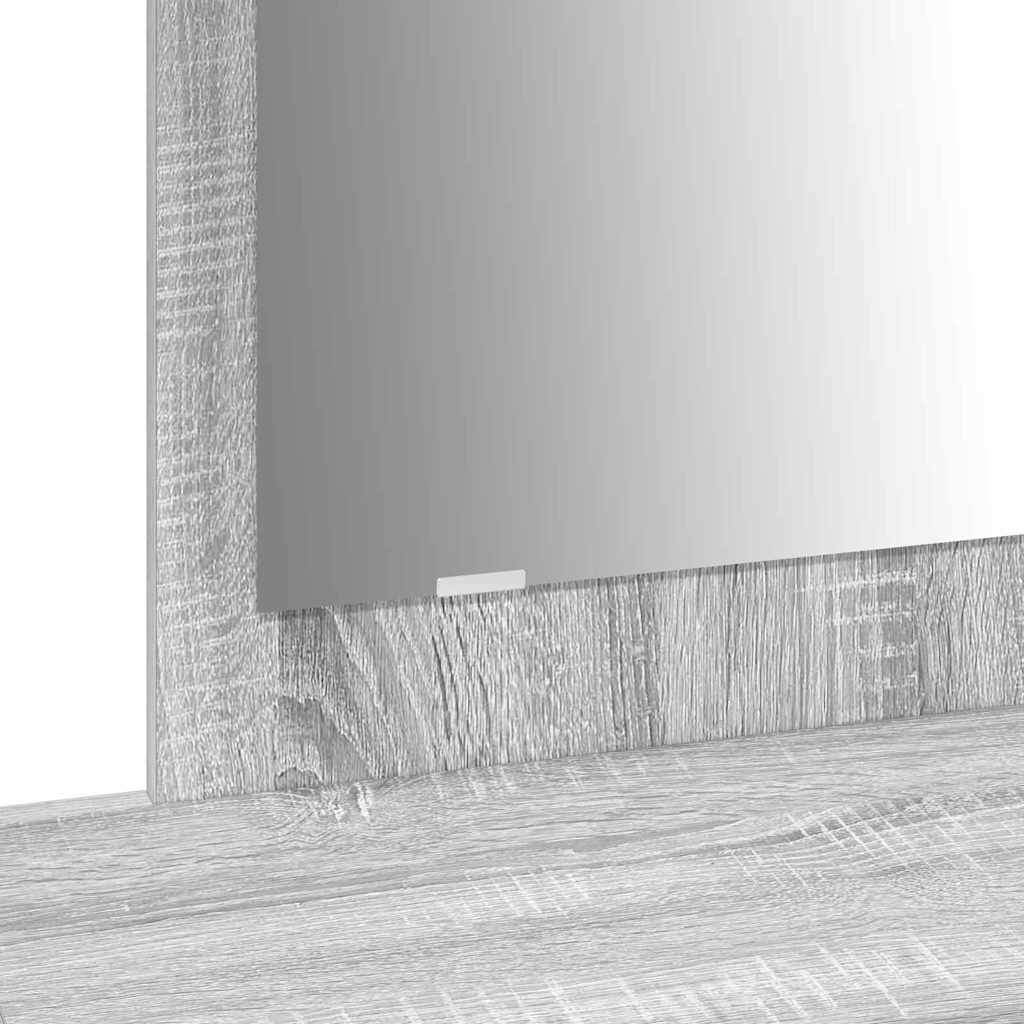 Schminktisch Grau 100 x 40 x 70 cm Holzwerkstoff