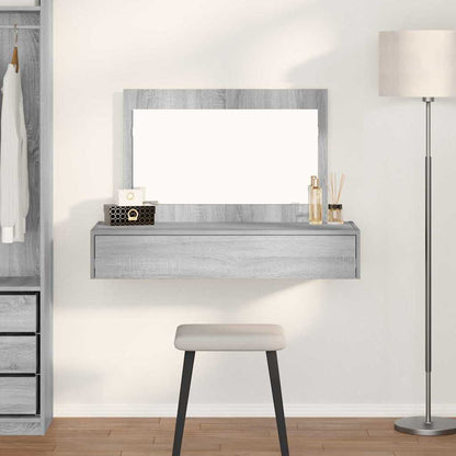 Schminktisch Grau 100 x 40 x 70 cm Holzwerkstoff