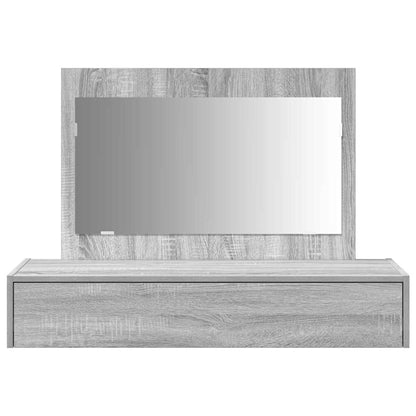 Schminktisch Grau 100 x 40 x 70 cm Holzwerkstoff