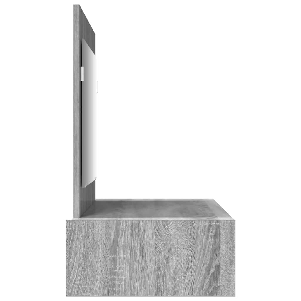 Schminktisch Grau 100 x 40 x 70 cm Holzwerkstoff