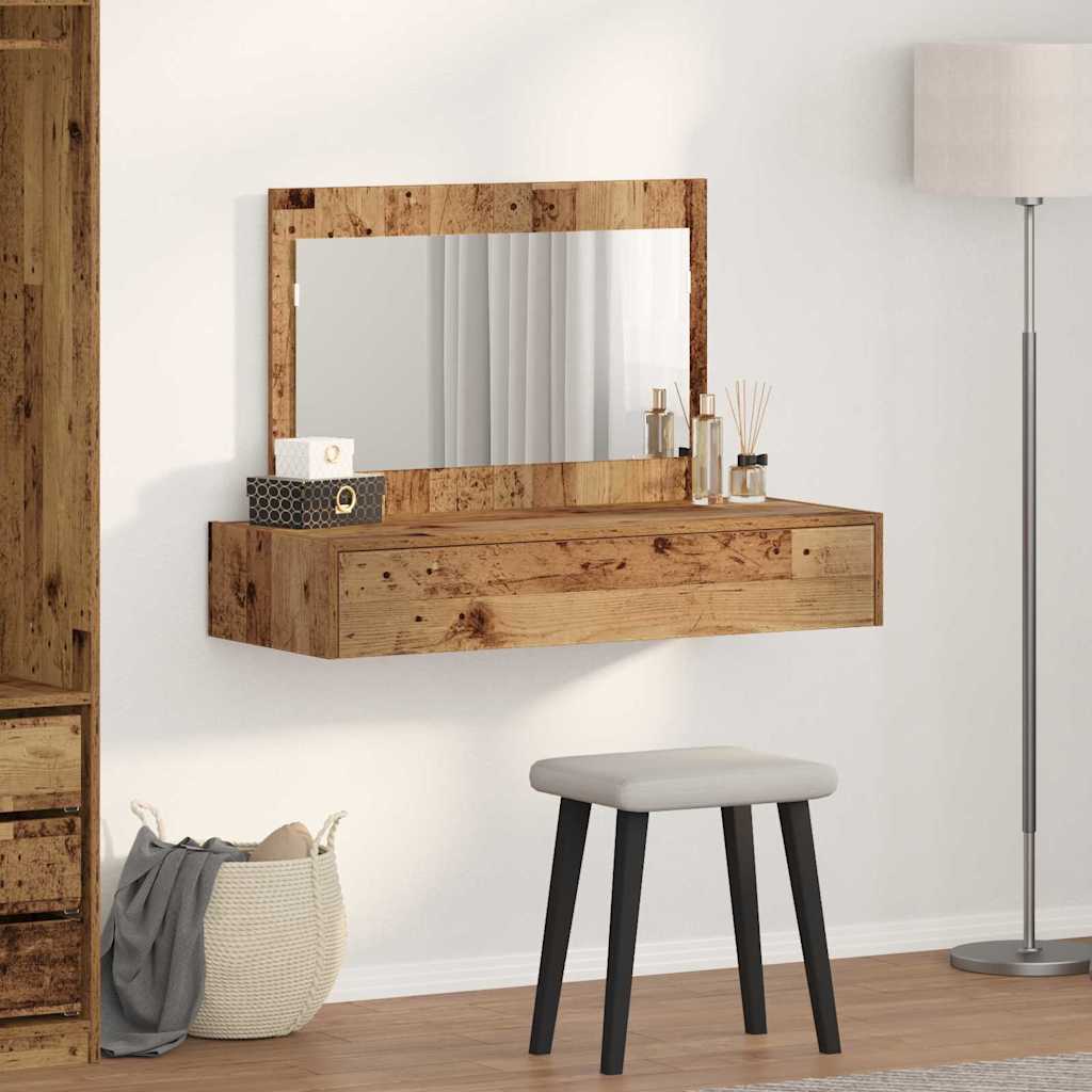 Schminktisch Braun 100 x 40 x 70 cm Holzwerkstoff