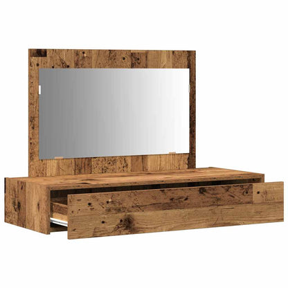 Schminktisch Braun 100 x 40 x 70 cm Holzwerkstoff