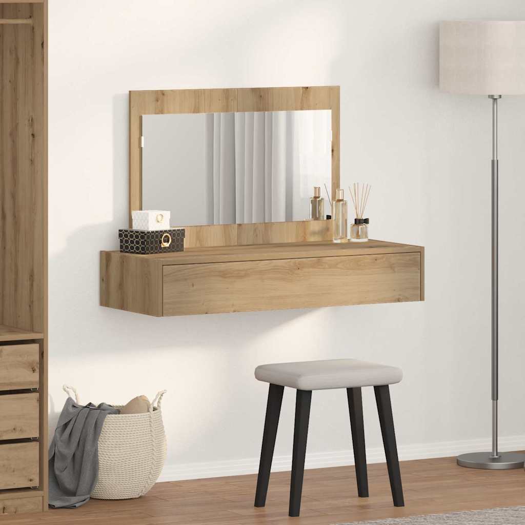 Schminktisch Braun 100 x 40 x 70 cm Holzwerkstoff