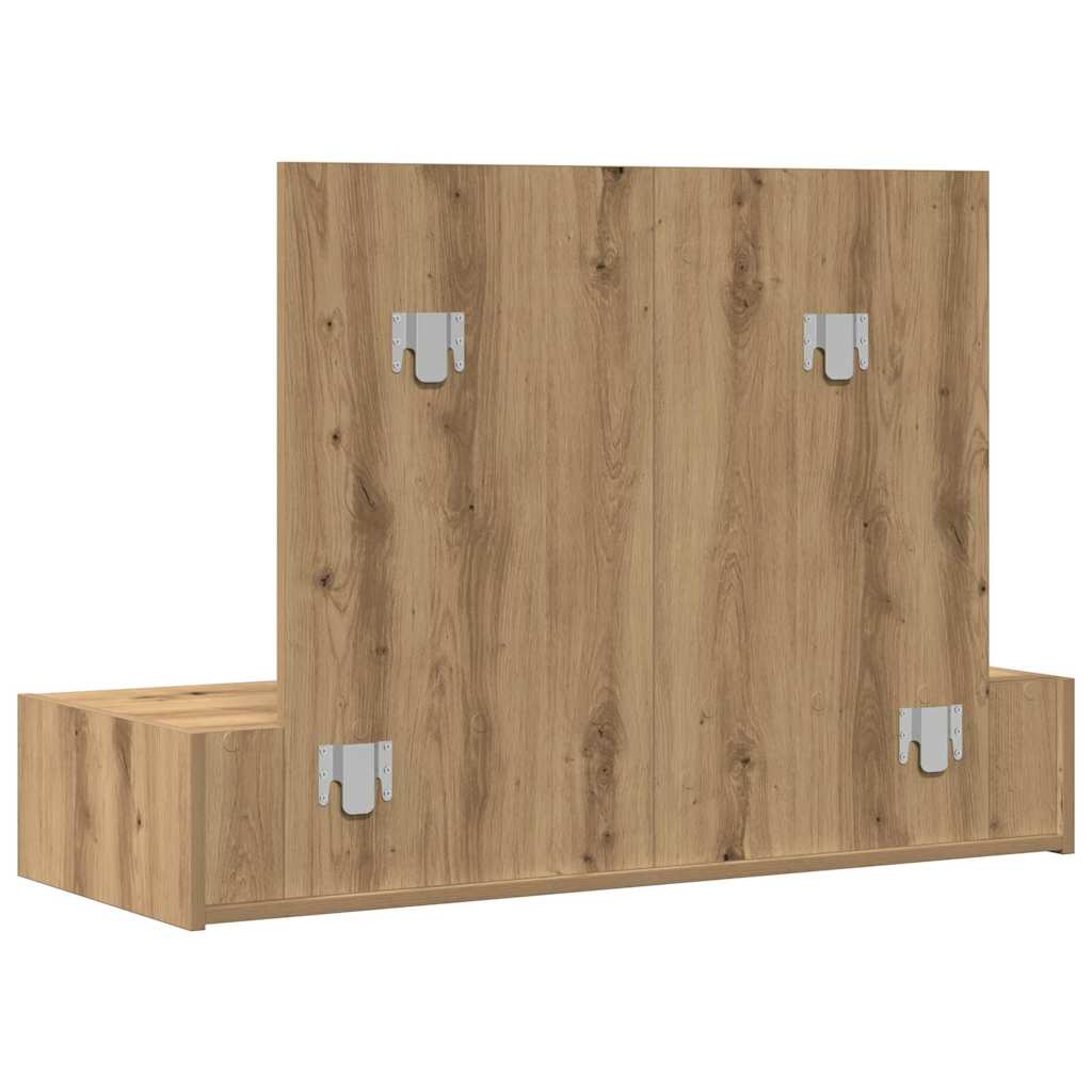 Schminktisch Braun 100 x 40 x 70 cm Holzwerkstoff
