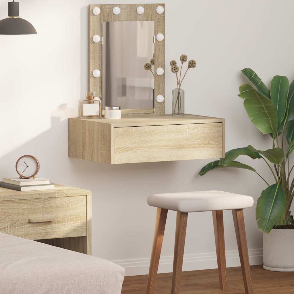 Schminktisch Braun 60 x 40 x 70 cm Holzwerkstoff