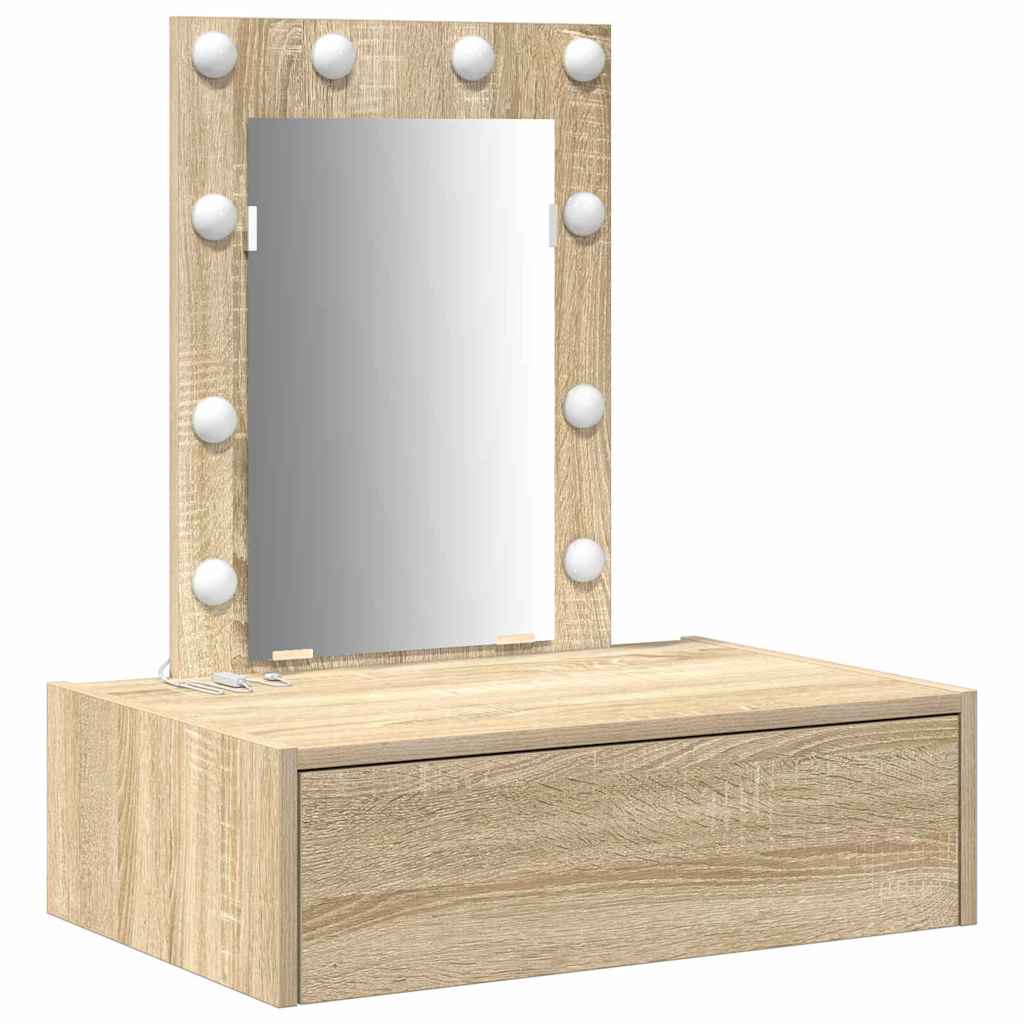 Schminktisch Braun 60 x 40 x 70 cm Holzwerkstoff