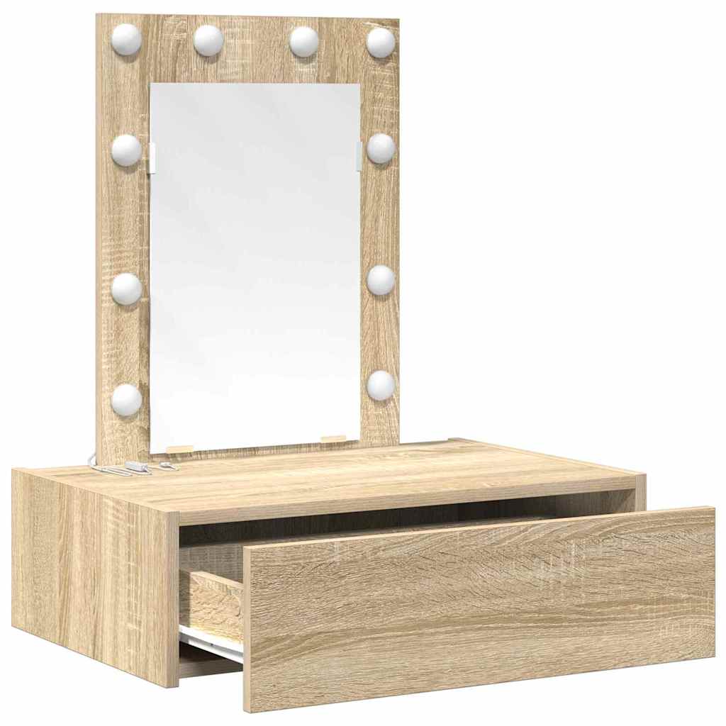Schminktisch Braun 60 x 40 x 70 cm Holzwerkstoff