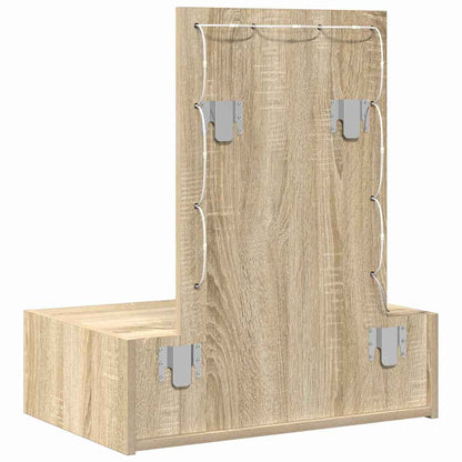 Schminktisch Braun 60 x 40 x 70 cm Holzwerkstoff