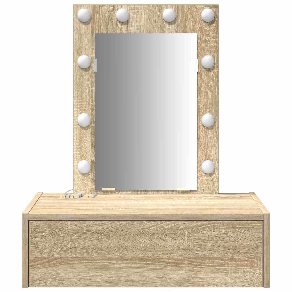 Schminktisch Braun 60 x 40 x 70 cm Holzwerkstoff