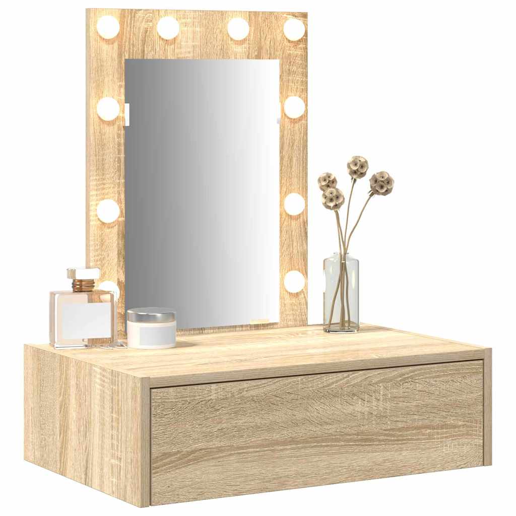 Schminktisch Braun 60 x 40 x 70 cm Holzwerkstoff