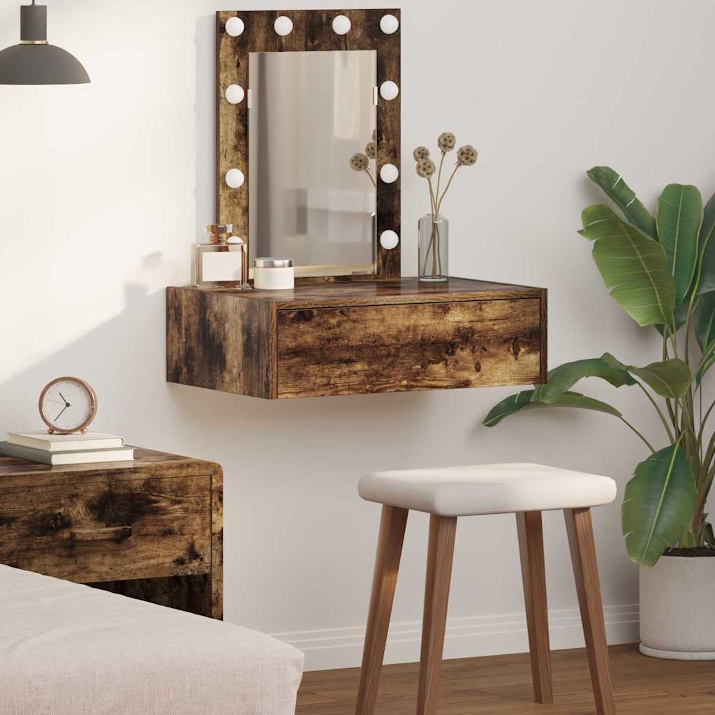 Schminktisch Braun 60 x 40 x 70 cm Holzwerkstoff