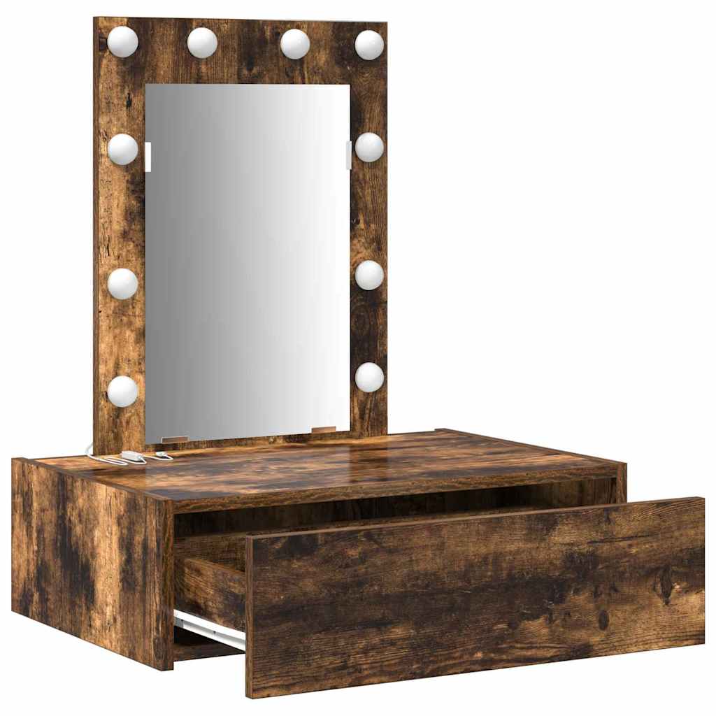 Schminktisch Braun 60 x 40 x 70 cm Holzwerkstoff