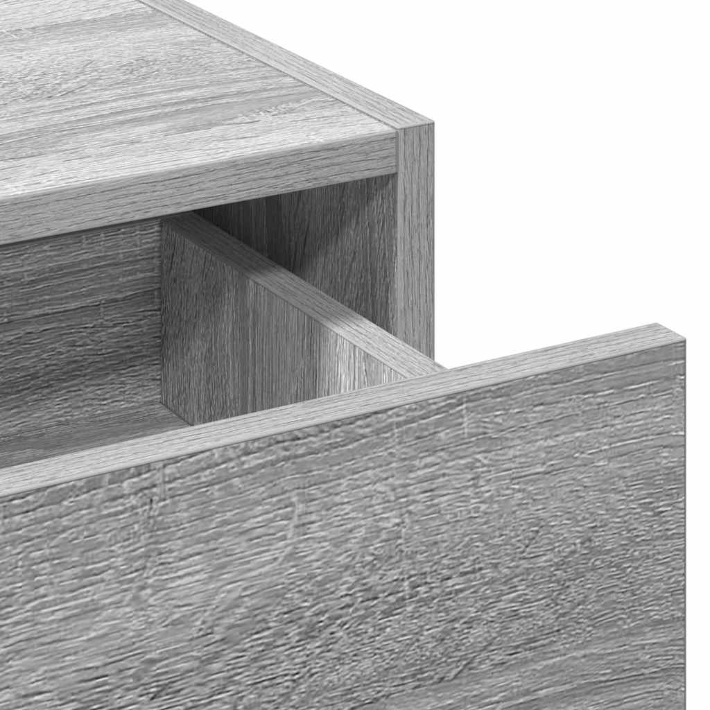 Schminktisch Grau 60 x 40 x 70 cm Holzwerkstoff
