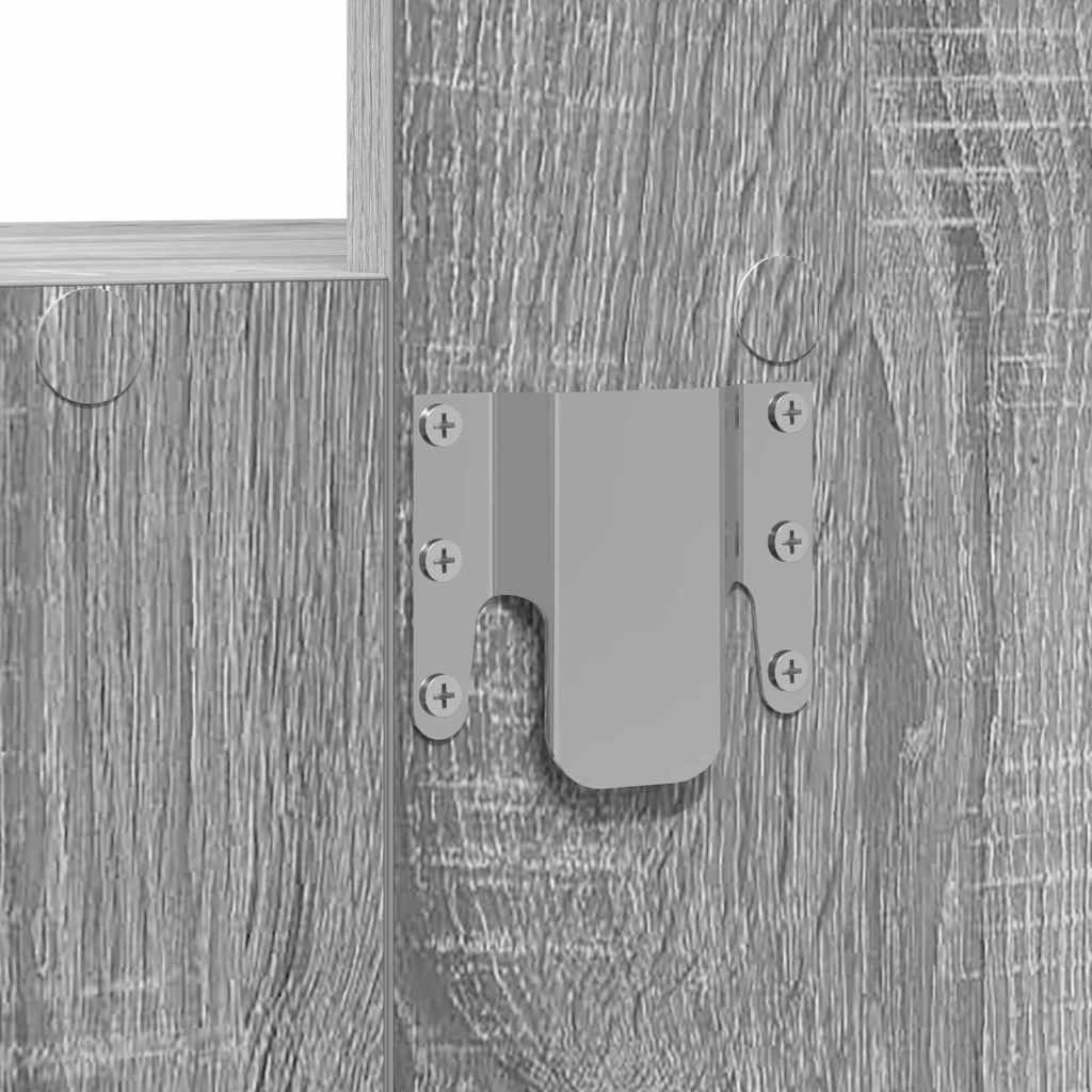 Schminktisch Grau 60 x 40 x 70 cm Holzwerkstoff