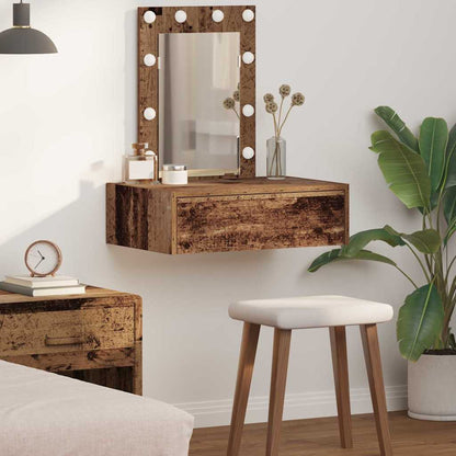Schminktisch Braun 60 x 40 x 70 cm Holzwerkstoff