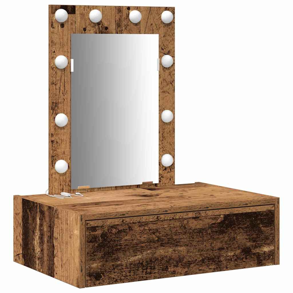Schminktisch Braun 60 x 40 x 70 cm Holzwerkstoff
