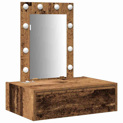 Schminktisch Braun 60 x 40 x 70 cm Holzwerkstoff