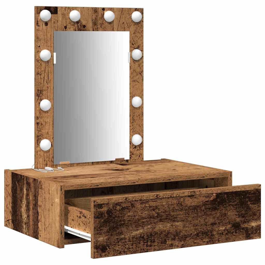 Schminktisch Braun 60 x 40 x 70 cm Holzwerkstoff