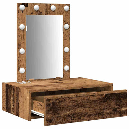 Schminktisch Braun 60 x 40 x 70 cm Holzwerkstoff