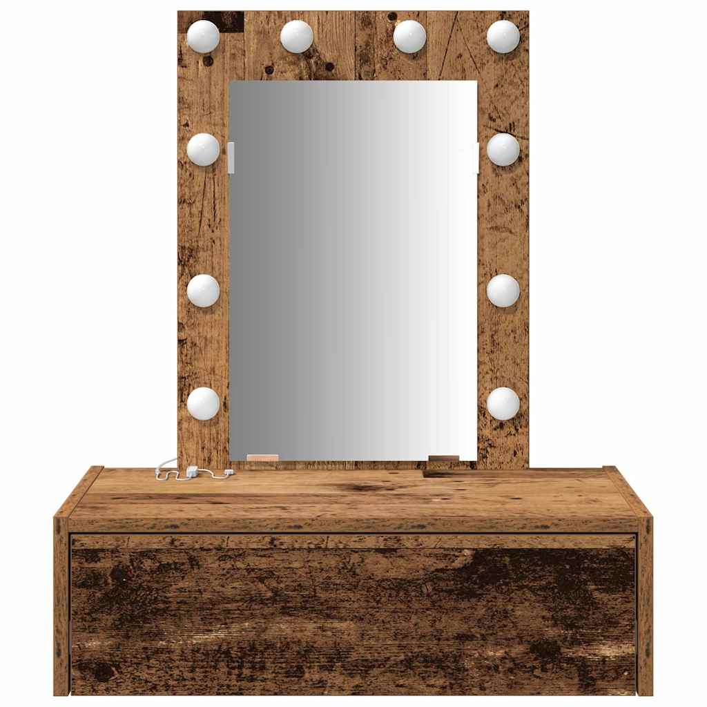 Schminktisch Braun 60 x 40 x 70 cm Holzwerkstoff
