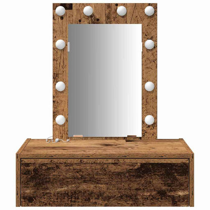 Schminktisch Braun 60 x 40 x 70 cm Holzwerkstoff