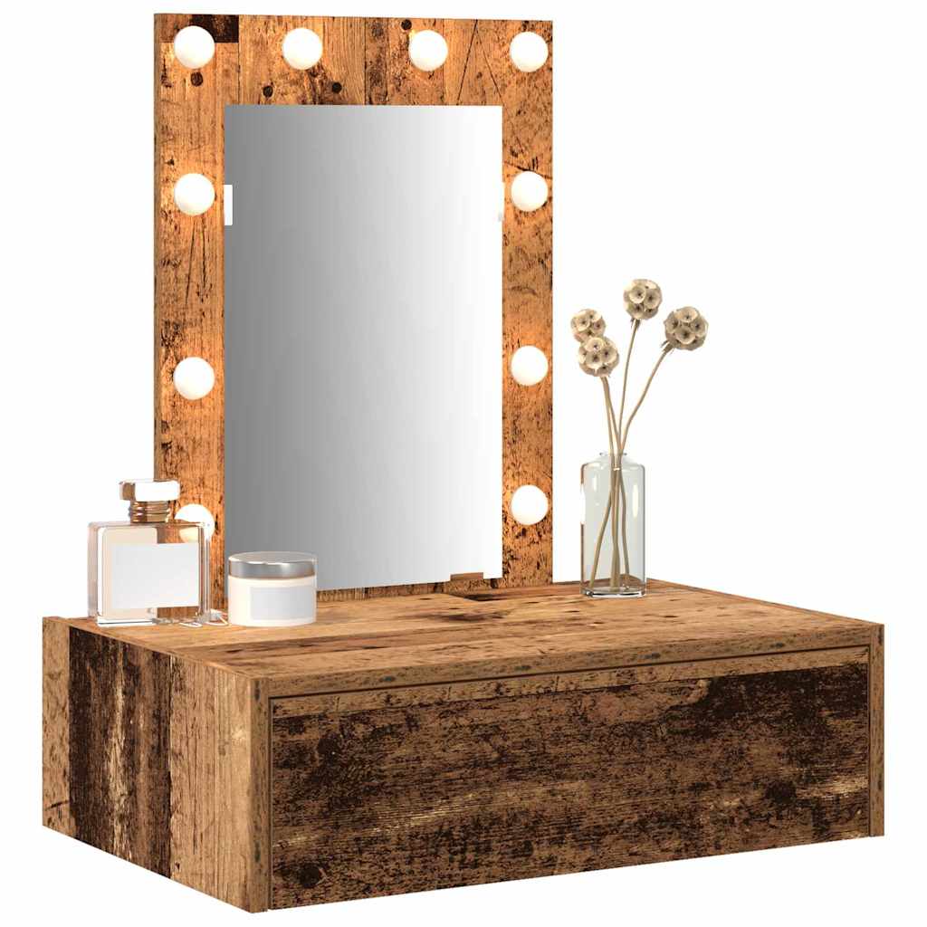 Schminktisch Braun 60 x 40 x 70 cm Holzwerkstoff
