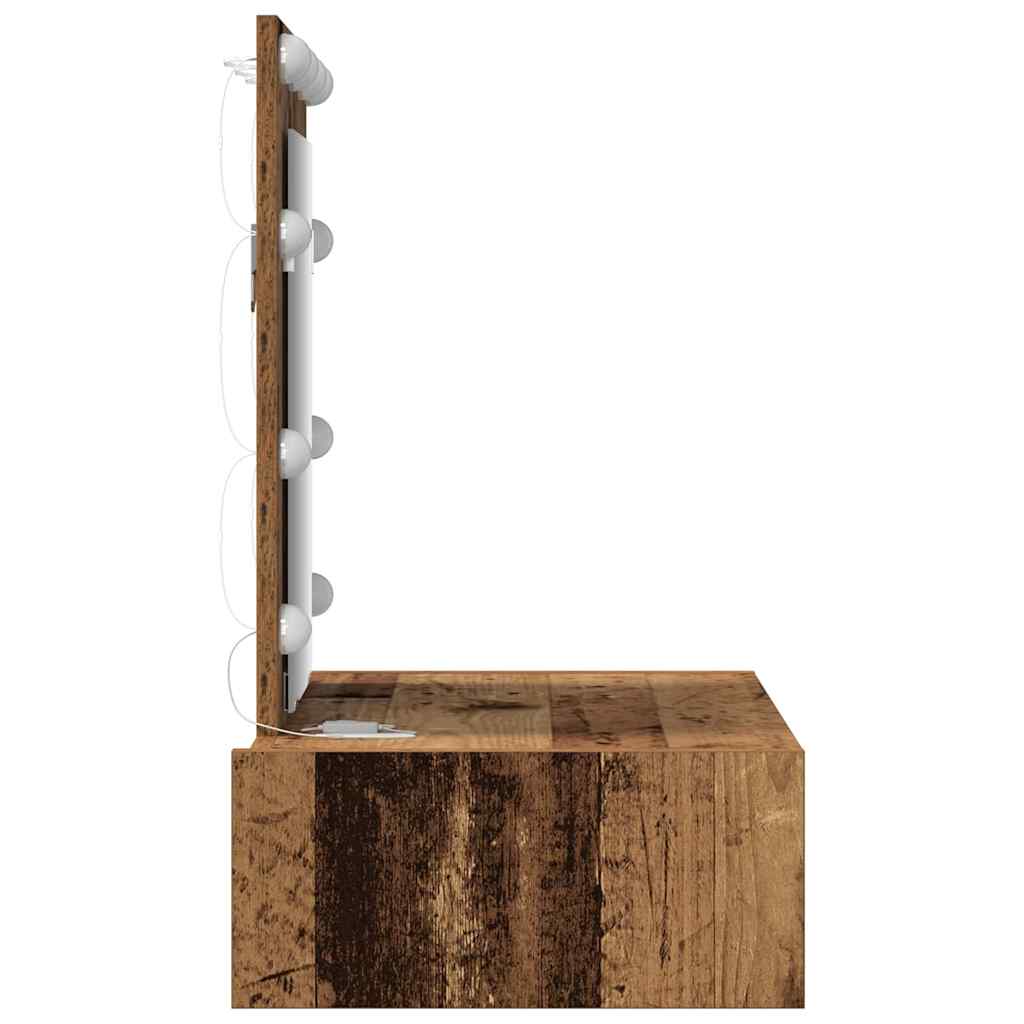 Schminktisch Braun 60 x 40 x 70 cm Holzwerkstoff