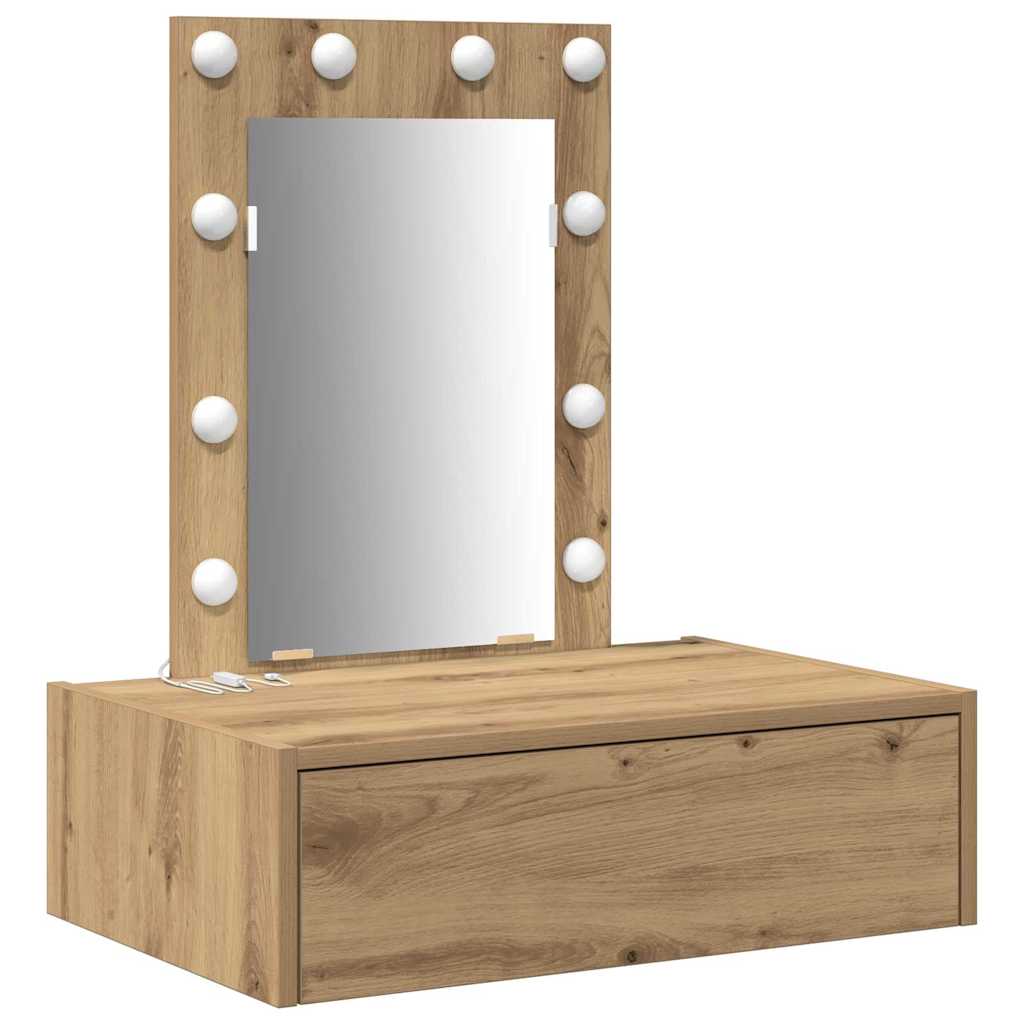 Schminktisch Braun 60 x 40 x 70 cm Holzwerkstoff